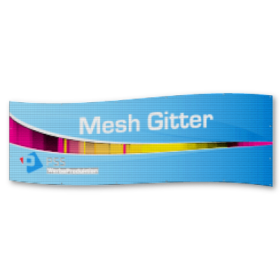 Mesh-Gitter-Banner