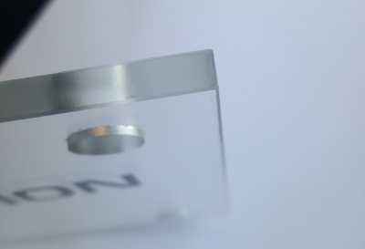Schild Acryl-Plexiglas® - Milchglas 6 mm