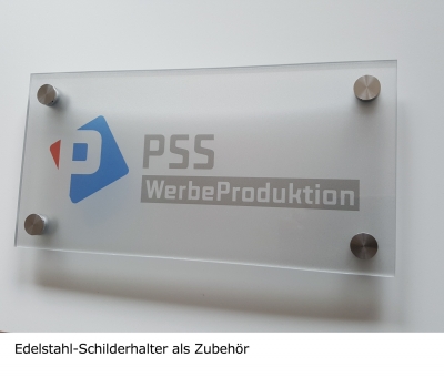 Schild Acryl-Plexiglas® - Milchglas 6 mm