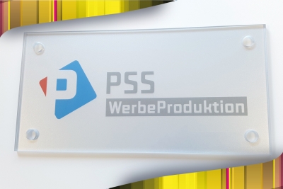 Schild Acryl-Plexiglas® - Milchglas 6 mm