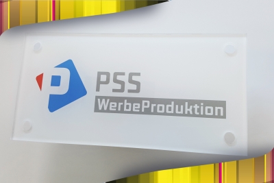 Schild Acryl- Plexiglas® weiß 6 mm